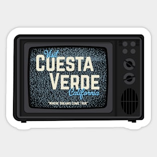 Cuesta Verde Sticker